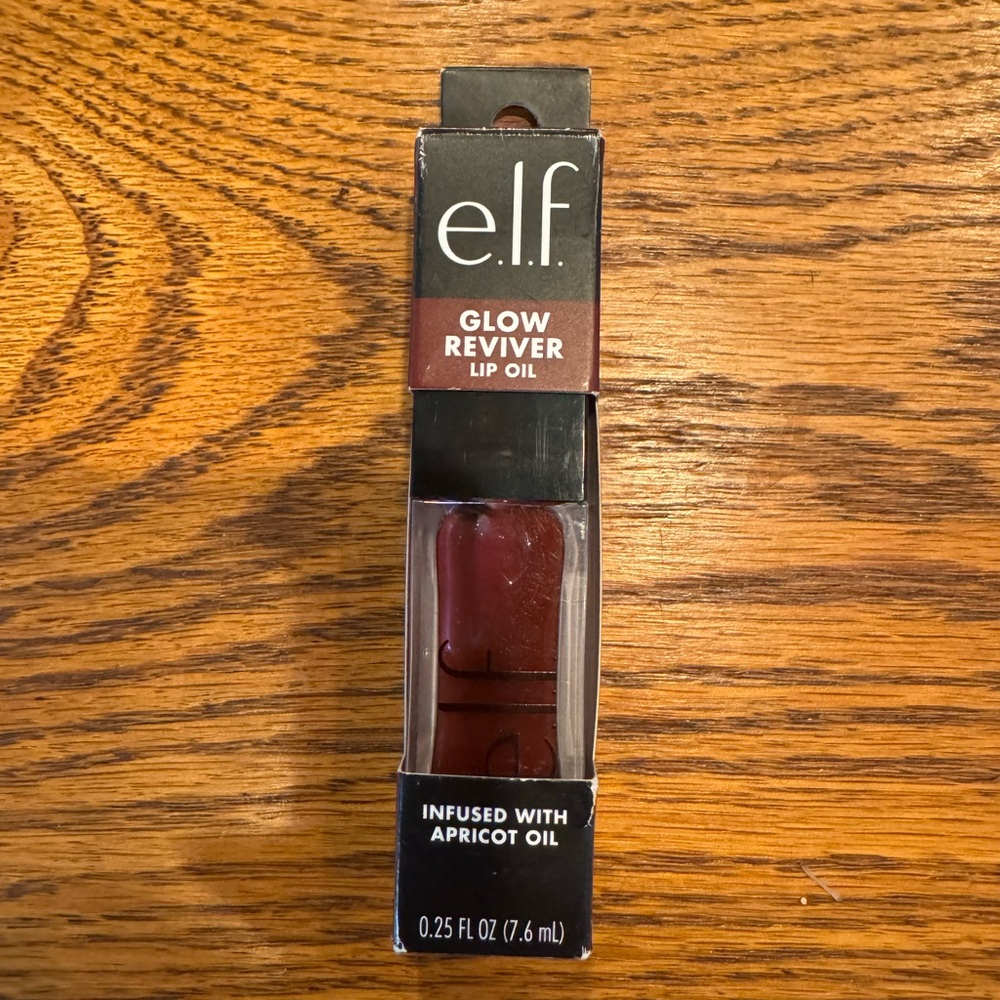 ELF Glow Reviver Lip Oil - Deep Red